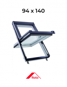 Окно мансардное пластик R45 K100L5 ROTO, 94*140 см