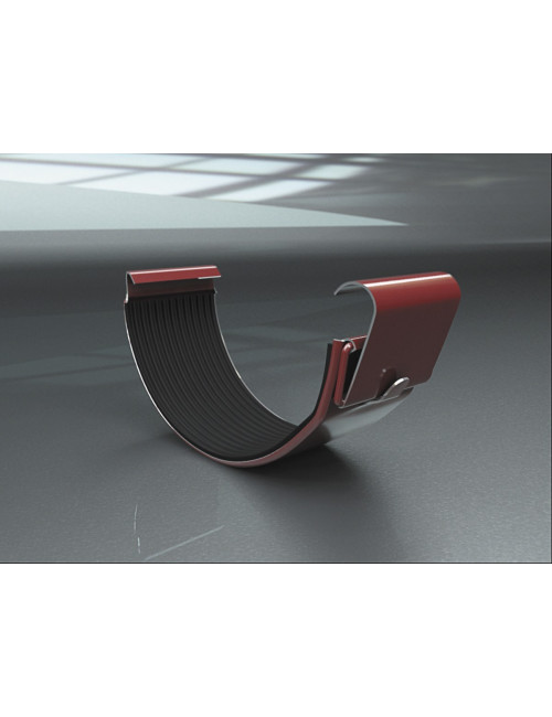 Соединитель желоба с замком 125 мм (125/90) ECO RAIKO