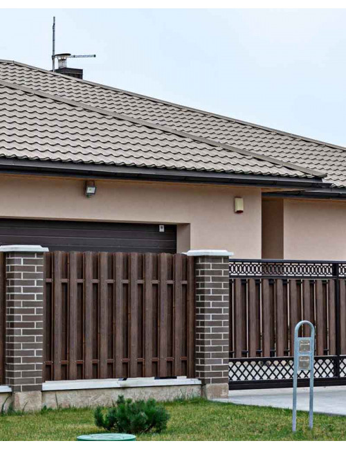 Металлический штакетник PS BASIC HANBUD Astra