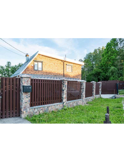 Металлический штакетник PS BASIC HANBUD Astra