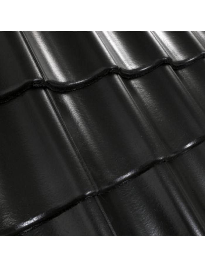 Минеральная черепица Benders Exklusiv Candor Черный