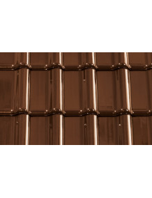 Рядовая черепица TITANIA CREATON, Коричневая глазурь