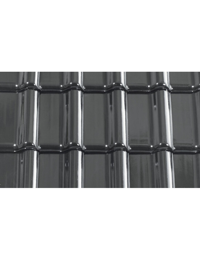 Рядовая черепица TITANIA CREATON, Шиферно-серая глазурь