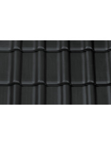 Рядовая черепица TITANIA CREATON, Черный матовый ангоб