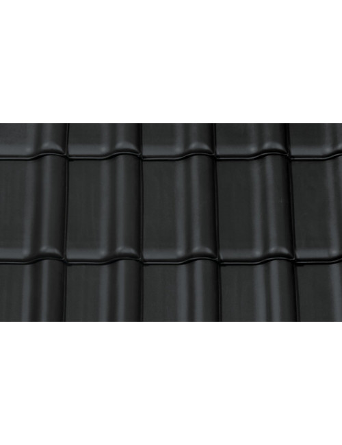 Рядовая черепица TITANIA CREATON, Черный матовый ангоб