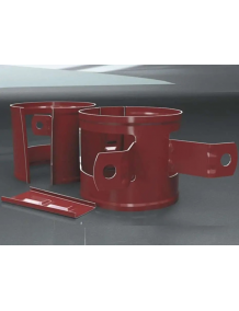 Хомут водосточной трубы универсальный 90 мм STRUGA