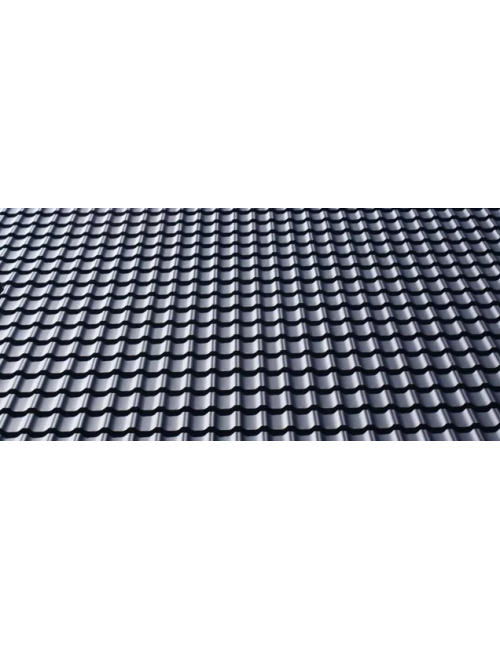 Модульная черепица 0.45 MAT FLAMENCO HORNVAL, Графит (7024)