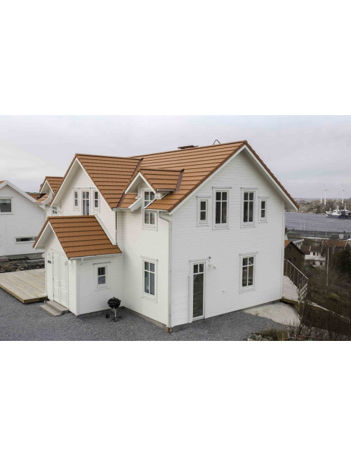 Минеральная черепица Benders Carisma Benderit Кирпично-Красный