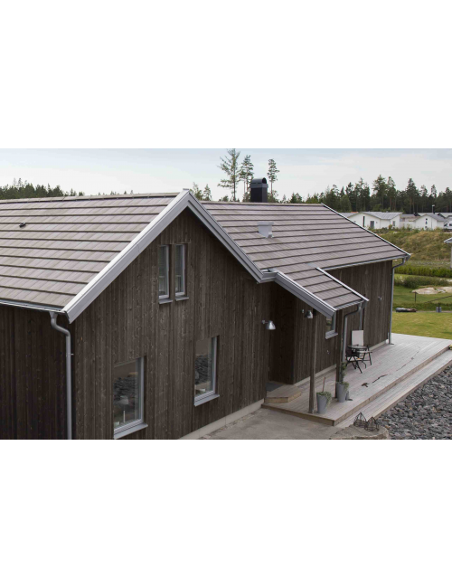 Минеральная черепица Benders Carisma Benderit Кирпично-Красный