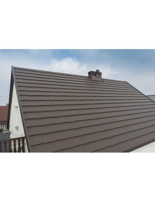 Модульная черепица AM SM SAVANNA BRATEX Серый (7016)