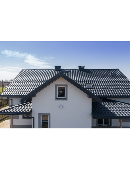 Модульная черепица SG AM CENTRO BRATEX Кирпичный (8004)