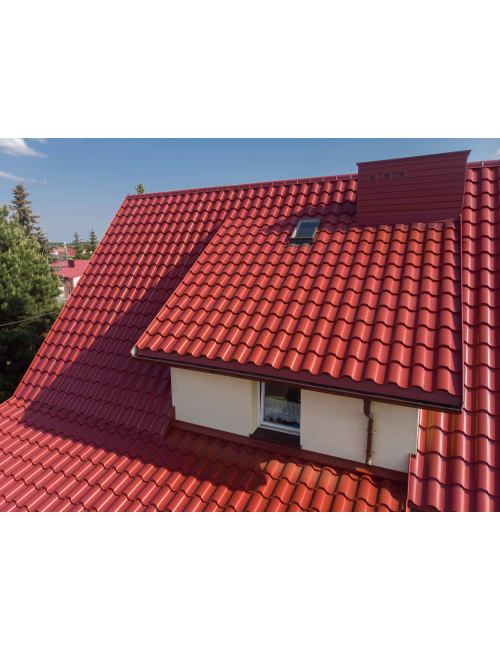 Модульная черепица SG AM CENTRO BRATEX Кирпичный (8004)