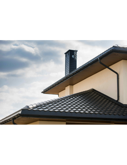 Модульная черепица SM SCANDINAVIA BRATEX Коричневый (8017)