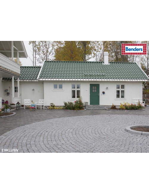 Минеральная черепица Benders Exklusiv Benderit Темно-серый