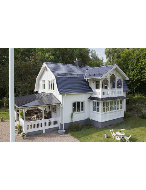 Минеральная черепица Benders Palema S Brilliant Гранит