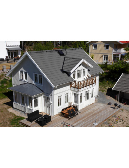 Минеральная черепица Benders Palema S Benderit Кирпично-Коричневый