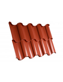 Модульная черепица SG AM CENTRO BRATEX Кирпичный (8004)