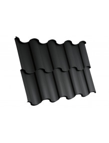 Модульная черепица SM AM CENTRO BRATEX Черный (9005)