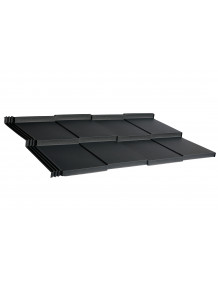 Модульная черепица AM SM SAVANNA BRATEX Серый (7016)