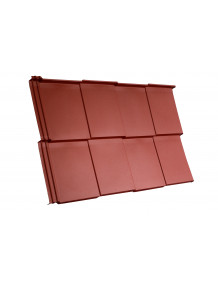 Модульная черепица AM SM SAVANNA BRATEX Красный