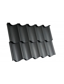 Модульная черепица SM SCANDINAVIA BRATEX Серый (7016)