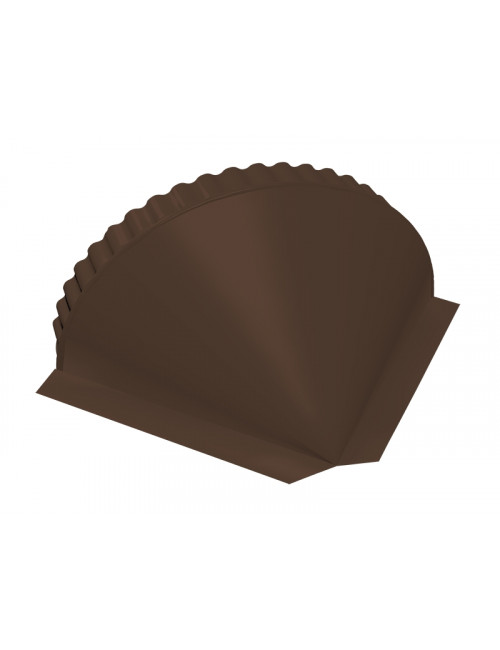 Заглушка малая конусная , Коричневый (8017)