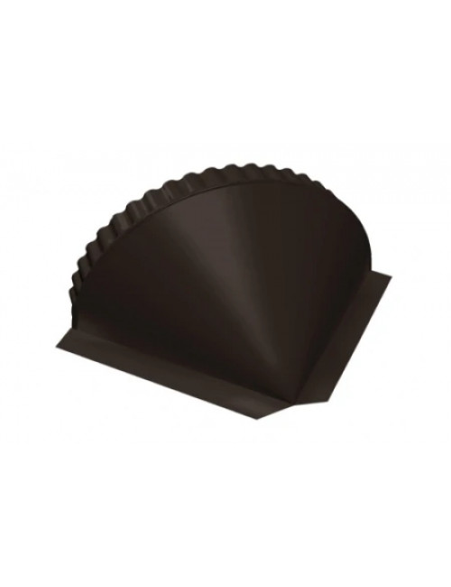 Заглушка малая конусная , Темно-коричневый (RR 32)