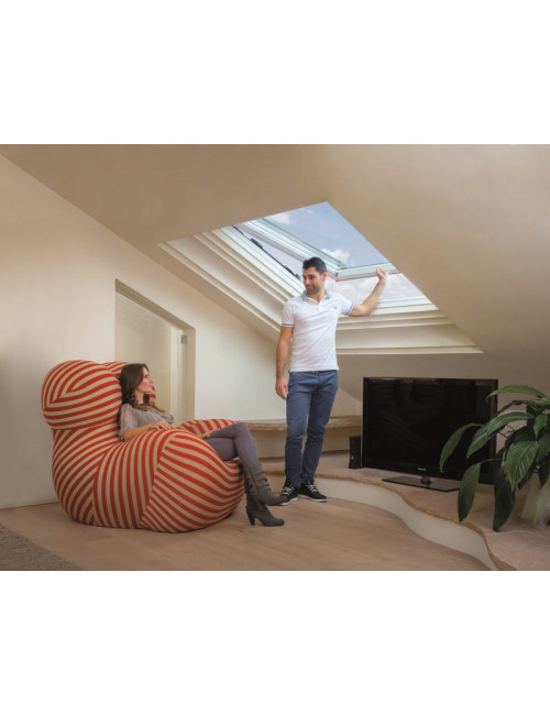 Окно мансардное дерево R45 H100L5 ROTO, 114*118 см