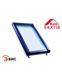 Окно мансардное дерево R45 H100L5 ROTO, 54*118 см