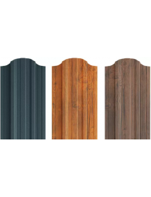 Металлический штакетник PS BASIC HANBUD Emka rail