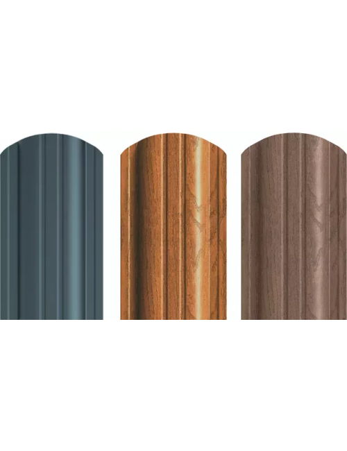 Металлический штакетник PS BASIC HANBUD Polo rail