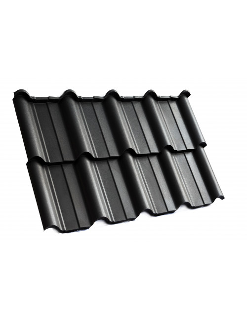 Модульная черепица (МАТОВЫЙ) RETTO РM HANBUD, Серый (7016)